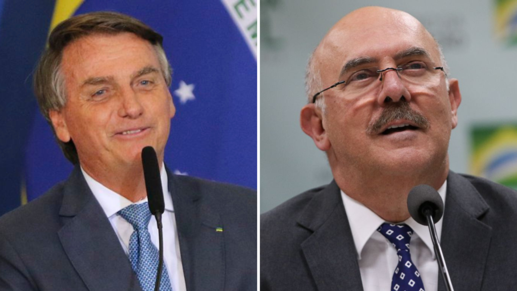 Jair Bolsonaro e Milton Ribeiro
