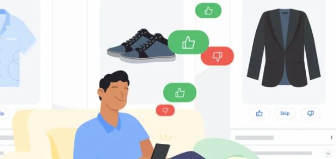 Google adiciona classificações para aprimorar ferramentas de IA para compras