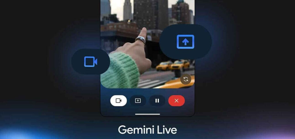 Google expande recursos de vídeo ao vivo do Gemini