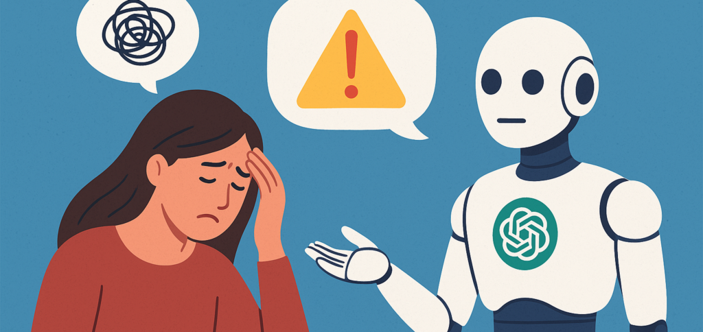 ChatGPT-5 e os riscos de usar IA para saúde mental: por que especialistas soam o alarme