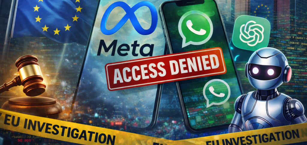União Europeia ameaça agir contra a Meta por bloquear chatbots de IA rivais no WhatsApp