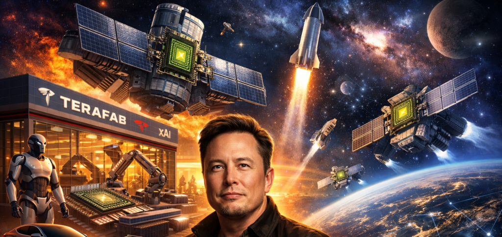 Terafab: o ambicioso projeto de Elon Musk para fabricar chips de IA em escala sem precedentes