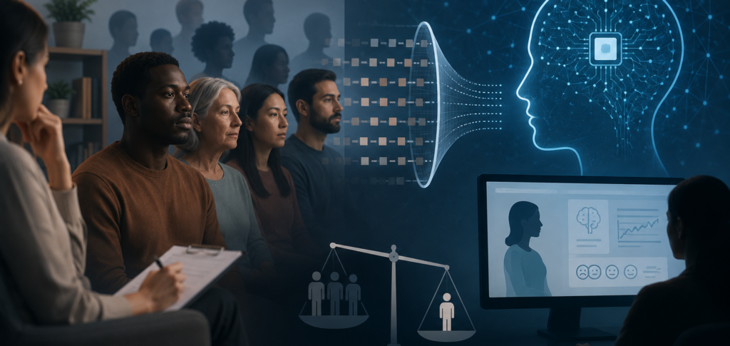 IA na saúde mental herda preconceitos humanos — e pesquisadores alertam para riscos invisíveis